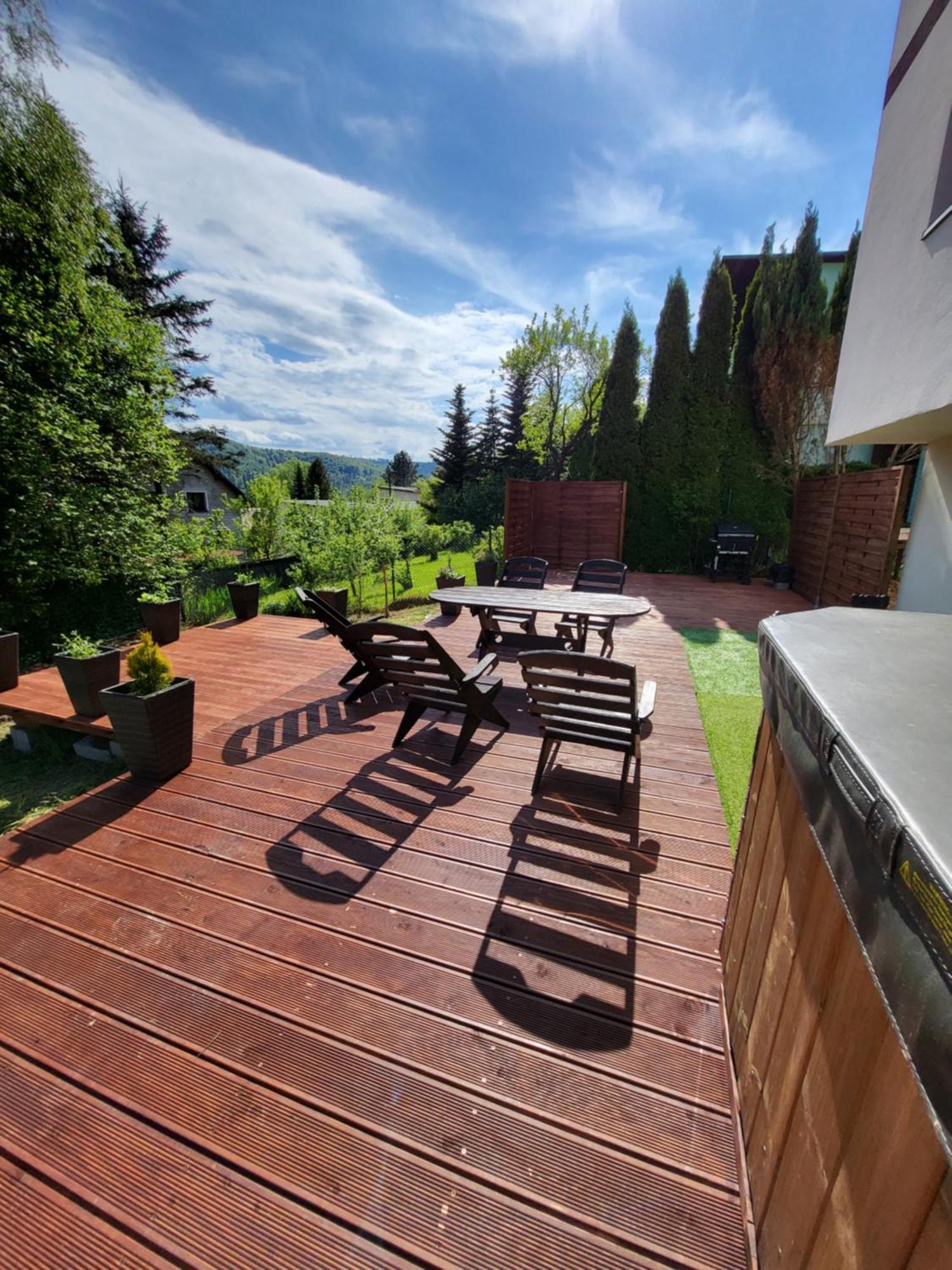 Apartamenty Willa Naskarpie Jacuzzi Sauna Basen Wisla Exterior photo